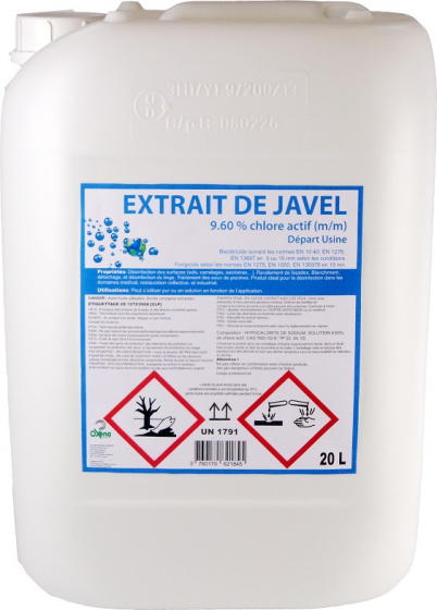 JAVEL - Eau de Javel - 6%