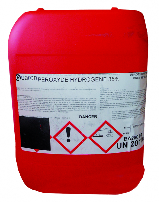 Peroxyde d'hydrogène - Groupe Somavrac
